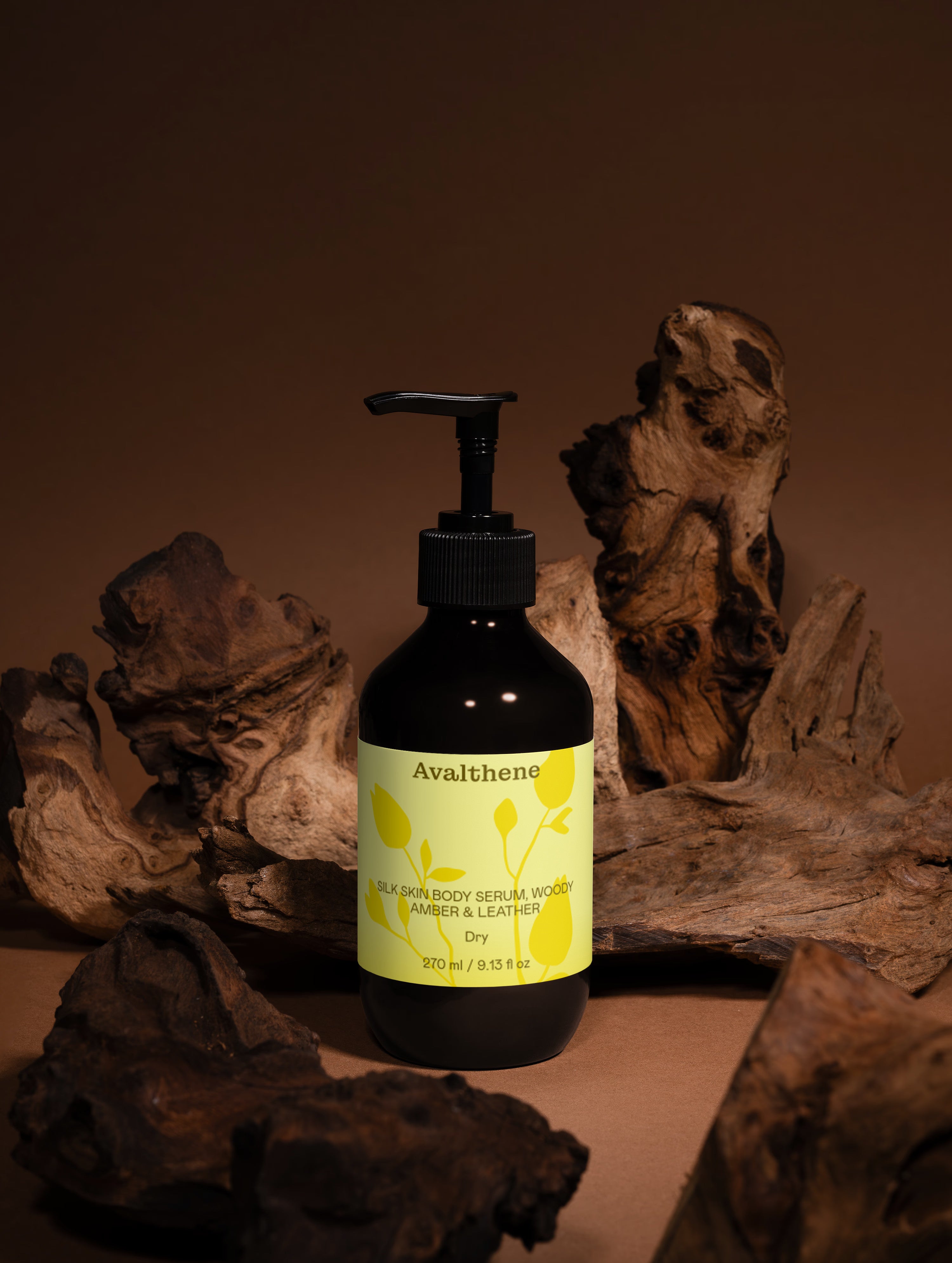 Silk Skin Body Serum, Woody Amber & Leather
