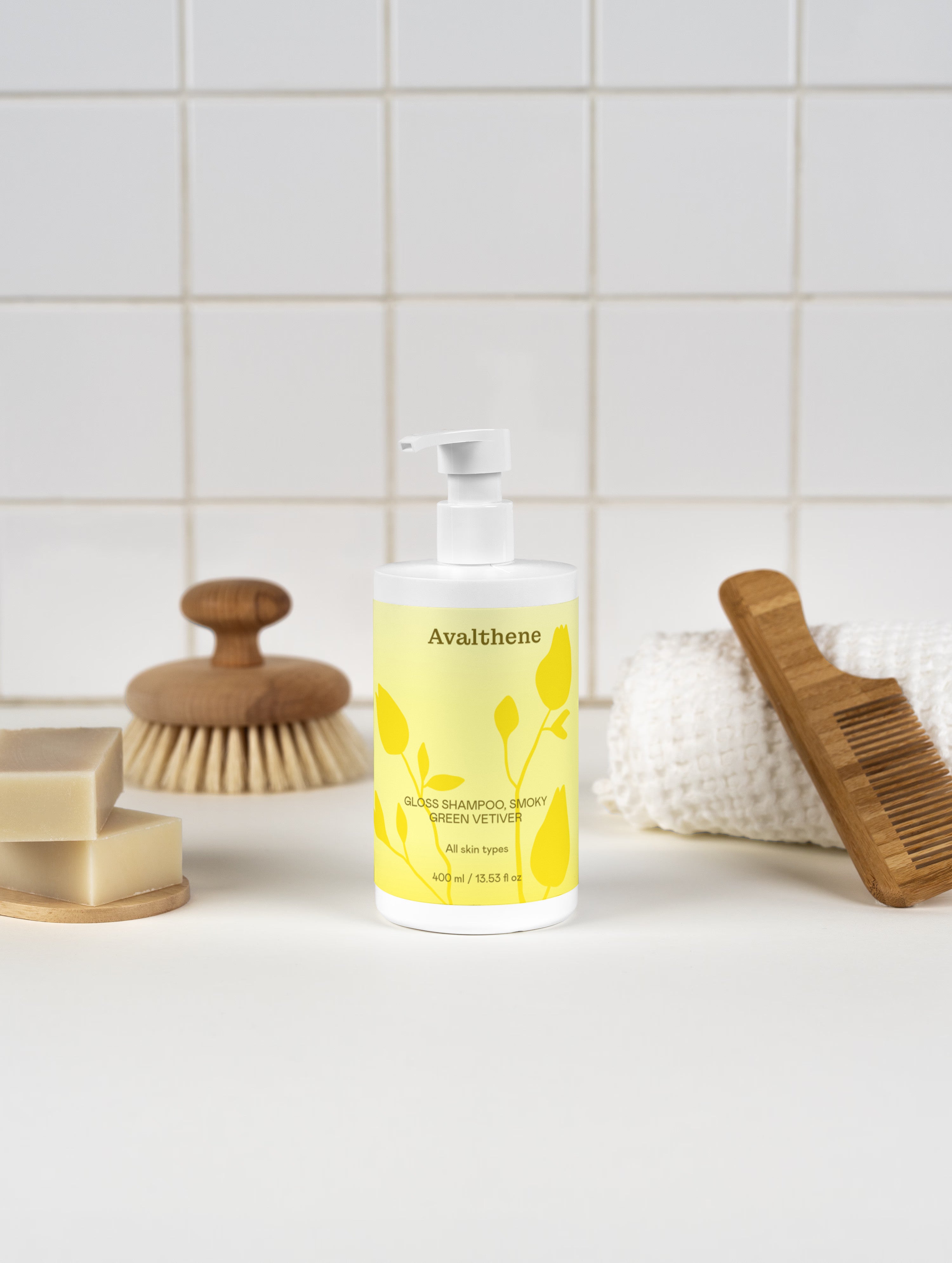 Gloss Shampoo, Smoky Green Vetiver